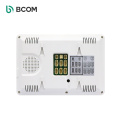 Bcom 7 inch 4 wire video doorbell intercom sensor button multi-apartment video doorphone